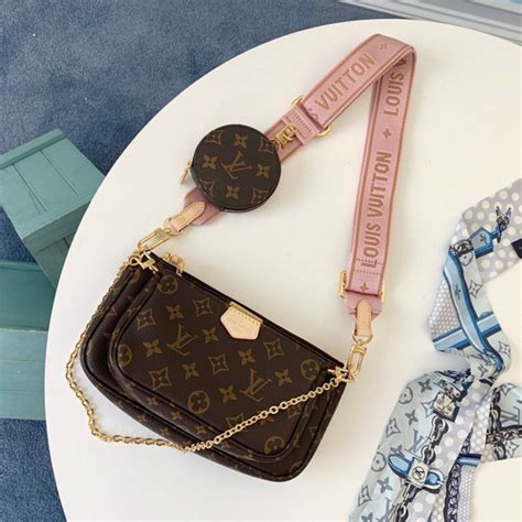 lv multi pochette brown strap|multi pochette monogram.